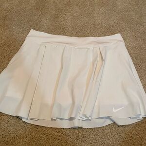 Nike White Tennis Skirt